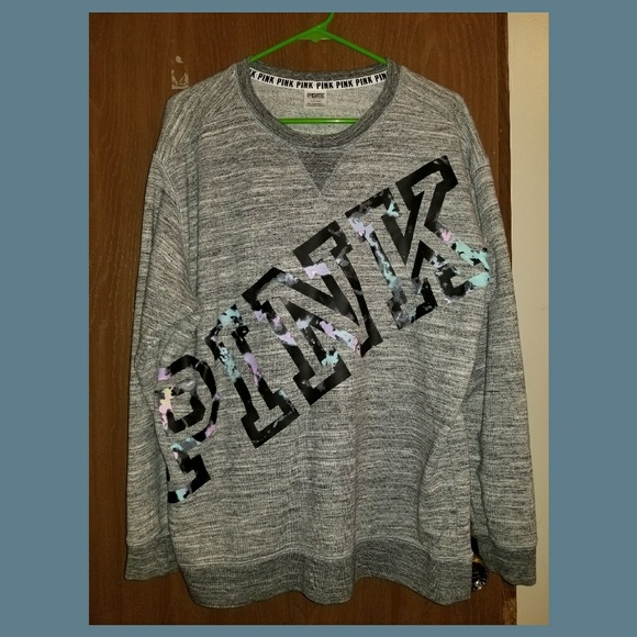 PINK Victoria's Secret Tops - PINK Crewneck Sweatshirt